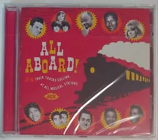 ALL ABOARD - 25 TRAIN TRACKS CD BRAND NEW