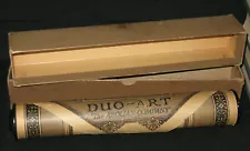 Antique Duo Art Piano Music Roll Pierrot & Pierrette's Played by Bauer and Hess