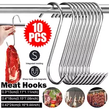 Meat Hooks Premium Stainless Steel Butcher Hook Smoking Hooks Meat Processing