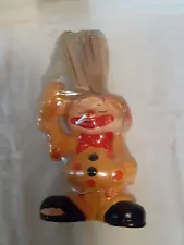 New ListingNEW IN ORIGINAL CELLOPHANE! ANTIGUE CERAMIC CLOWN CHIEF FULL OF WOODEN UTINSILS