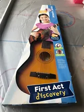 First Act Discovery Acoustic Guitar "2008" RARE AGES 7+ *NEVER BEEN USED*