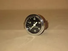 NEW-OLD STOCK ...STEWART WARNER "EARLY STYLE POINTER" 80 lbs. OIL PRESSURE GAUGE