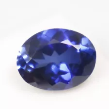 Natural Blue Kashmiri Sapphire Faceted 6.75 Ct Loose Gemstone GIE Certified 891