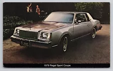 1979 Regal Sport Coupe US Dealer Car Advertisement Postcard