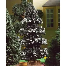 12th Scale Snowy Pine Tree For Dolls House Christmas Tree