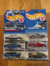 Hot Wheels Mercedes 500SL: 6 Different Versions