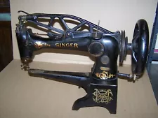 Vintage SINGER Leather Cobbler 29-4 Short Arm Sewing Machine Patcher Antique