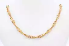 22k Yellow Gold Cable Chain 11.3 Grams 24 Inch Eb0824rsxsa