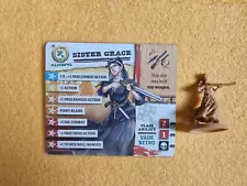 Zombicide Undead or Alive Dead West KS Promo Survivor - Sister Grace