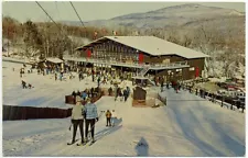 Brodie Mountain Ski Brodie Postcard New Ashford, MA RARE T-Bar BEAUTIFUL