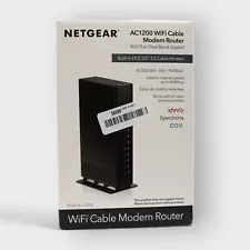 Netgear AC1200 WiFi Cable Modem Router (Untested)