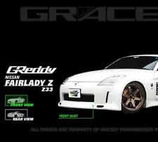 GReddy GRacer Urethane Front Lip Spoiler fits Nissan 350z (For: 2003 Nissan 350Z)