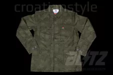 SUPREME FIELD JACKET GREEN CAMO M SS12