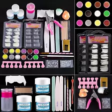 New ListingAcrylic Nail Kit for Beginners with Everything Professional, 12 Glitter Powder N