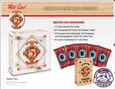 Johnny Bench 2024 Wild Card 5 Card Draw Baseball Case 12Box Break