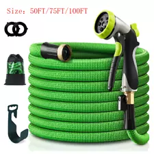 [For Sale] 50FT 75FT 100FT Expandable Garden Water Hose Heavy Duty Flexible