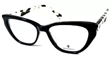 SERAPHIN GARLAND/8211 NOS Japan Black/White Marble 52-16-140 Eyeglasses Frame