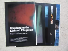 1996 Article, Requiem for the Edmund Fitzgerald, Lake Superior, Ore Carrier