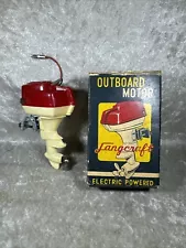 Vintage Langcraft Electric Toy Outboard Motor New With Original Box