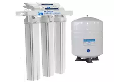 Light Commercial 20" Reverse Osmosis Water Filtration System 150 GPD +14gal tank