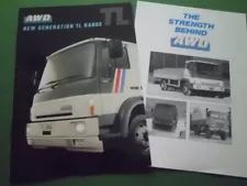 AWD - BEDFORD - TRUCK SALES BROCHURE + AWD HISTORY BROCHURE 1988