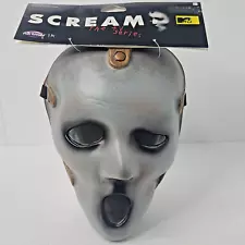 SCREAM The TV Series Mask Gray Plastic Halloween Costume MTV Fun World NEW -READ