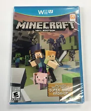 Minecraft Wii U Edition Nintendo Wii U Brand New Sealed -- S2G --