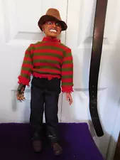 Vtg “A Nightmare on Elm Street” FREDDY KRUEGER 1995 Talking Doll Works