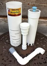 Six Aquaponics 12" Deep Media Bell Siphons IBC Grow Bed With 1 Clear Top Bell