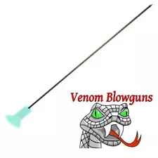 50 GLOW IN DARK .40 cal Pro-Length 5" Target Blowgun Darts by Venom Blowguns