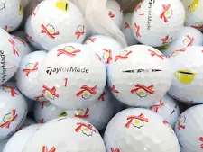 2021 6 Dozen New Taylormade Bacon and Eggs TP5 PIX - 72 Golf Balls 6dz Breakfast