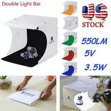 Photo Studio Light Box 9"/25cm Professional Dimmable Shooting Light Tent US SALE