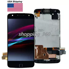 For Motorola Moto Z Force Droid XT-1650M LCD Digitizer Touch Screen+Frame USPS