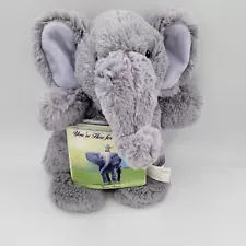 Nancy Tillman 10" Elephant Plush Hand Puppet with You're Here For A Reason Book