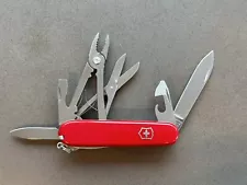 Victorinox Deluxe Climber Custom Red Plus Scales