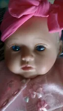 The Ashton Drake Galleries Perfect In Pink Annika' So Truly Real® Poseable Baby