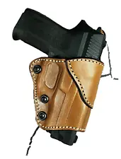 For SIG SAUER SP2022 SP2340, Right Hand Leather Belt Holster by Tagua Elite