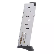 Genuine Walther 505600 PK380 .380 8-Round OEM Factory Stainless Steel Magazine