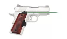 CRIMSON TRACE LG-902G GREEN MASTER SERIES LASERGRIP ROSEWOOD FOR 1911 COMPACT