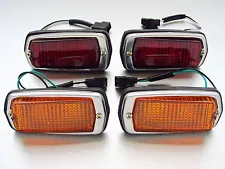 DATSUN 510 120Y B210 240z side marker lights NEW red amber