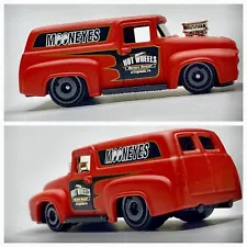 HOT WHEELSð¥1956 FORD F-100 RED - MOONEYES - Free post Uk ð¬ð§