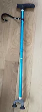 BeneCane Walking Cane Adjustable Cane Flexible Fold Walking Cane w/ Flashlight