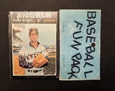 1971 Topps Baseball West Corp Fun Santa Pack (possible Ryan or Munson)