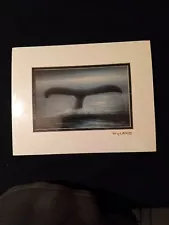 1989 Wyland Whale Tail Ocean Art Print 11" x14" Signed NEW Sealed