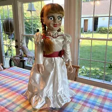 Annabelle Doll The Conjuring Life Size Doll 30” Tall Spirit Halloween In Box