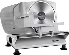 OSTBA Meat Slicer, Electric Deli Food Slicer with Removable Stainless Steel B...