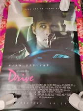 DRIVE Movie Poster Double Sided. 27x40" Theater Size Ryan Gosling.