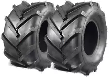 2 Pcs 18X9.50-8 Lawn Mower Tractor Tires 18X9.50X8 Very Wide 6 Ply Rated P328