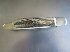 Bulldog Brand The Father of Knife Collecting Stag Whittler Pocket Knife 2007 #05