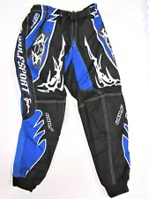 Wulfsport KIDS Race Pants BLUE SIZE 28" APPOX. 11-13 Motorbike Motocross MX